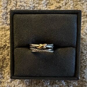David Yurman X Crossover Band Ring - size 5.5